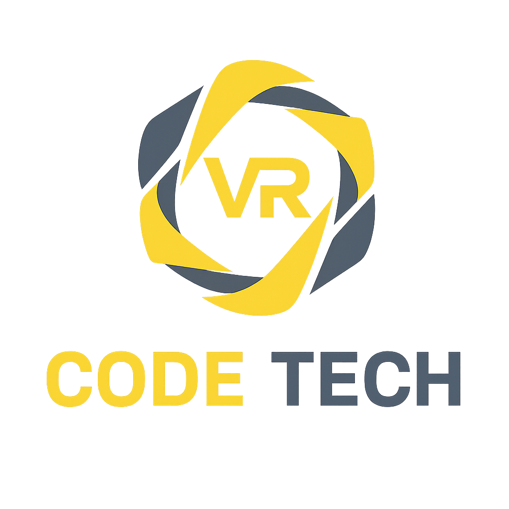VR Code Tech Logo